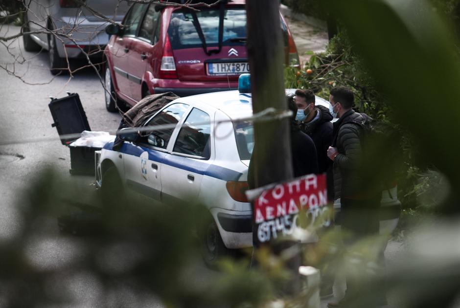 Σημείο Δολοφονίας του αστυνομικού συντάκτη Γιώργου Καραϊβάζ