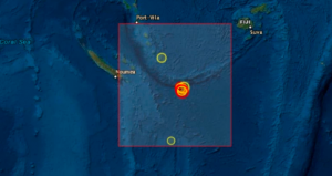 Σεισμός στο νότιο Ειρηνικό Ωκεανό